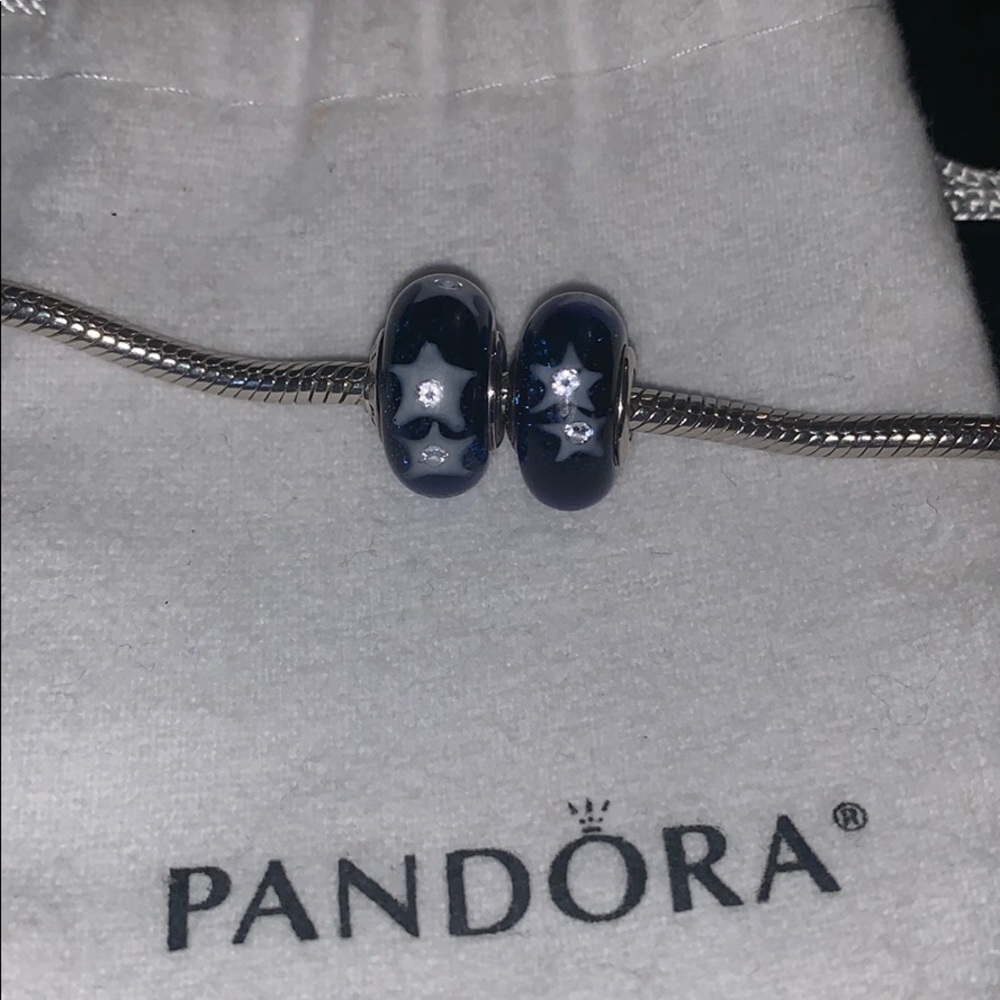 Authentic Pandora Murano Set